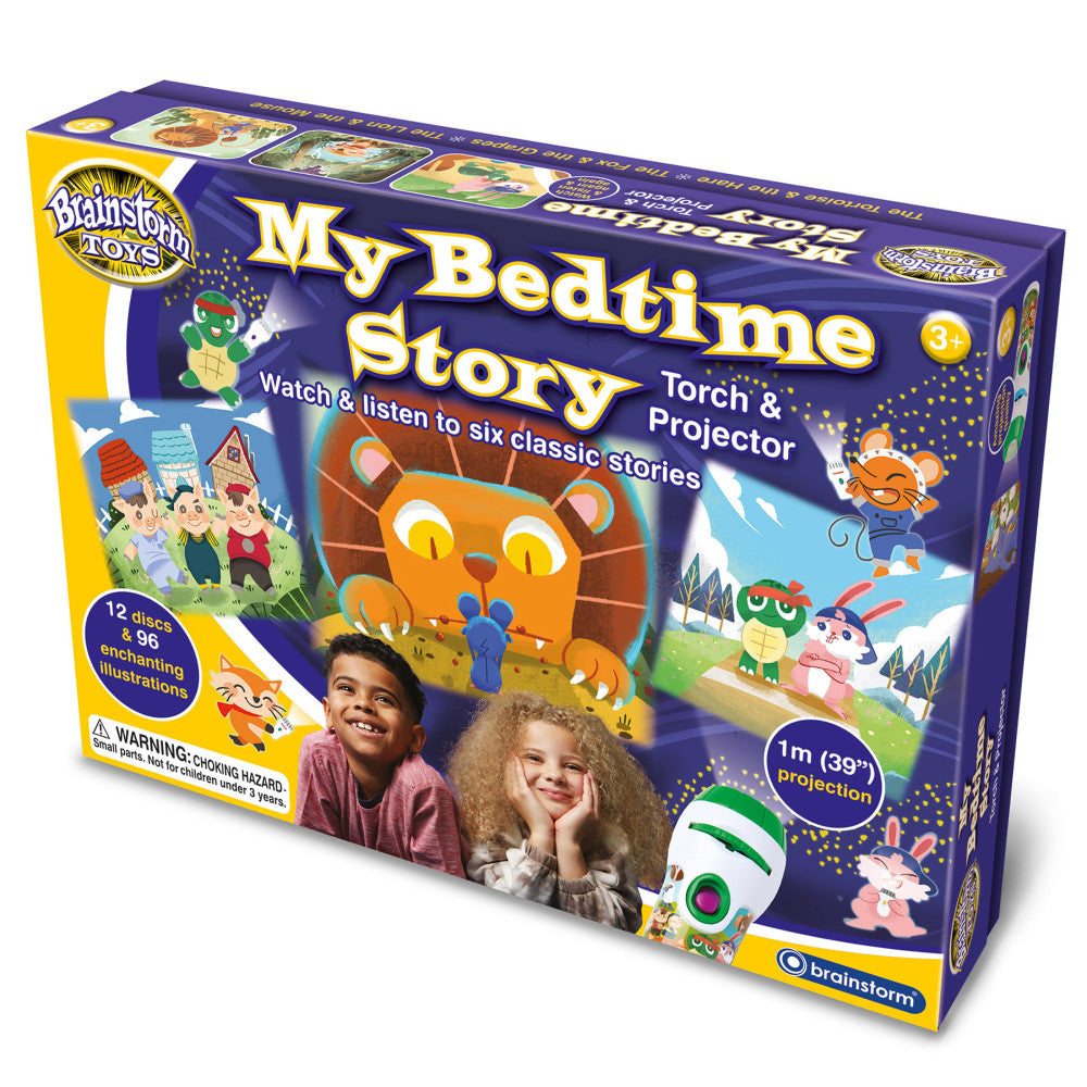 Brainstorm Toys My Bedtime Story Flashlight & Story Projector - Children's Toy