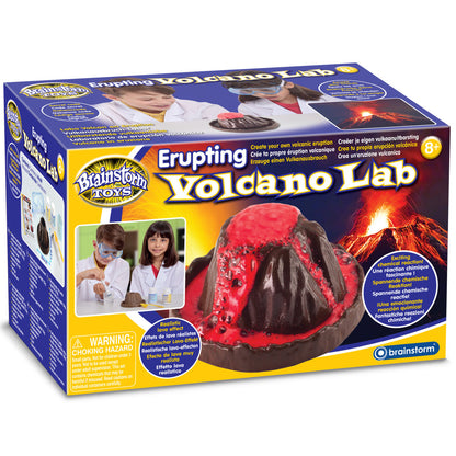 Brainstorm: Erupting Volcano Lab - Science Eruption Kit, Safe Chemical Reactions