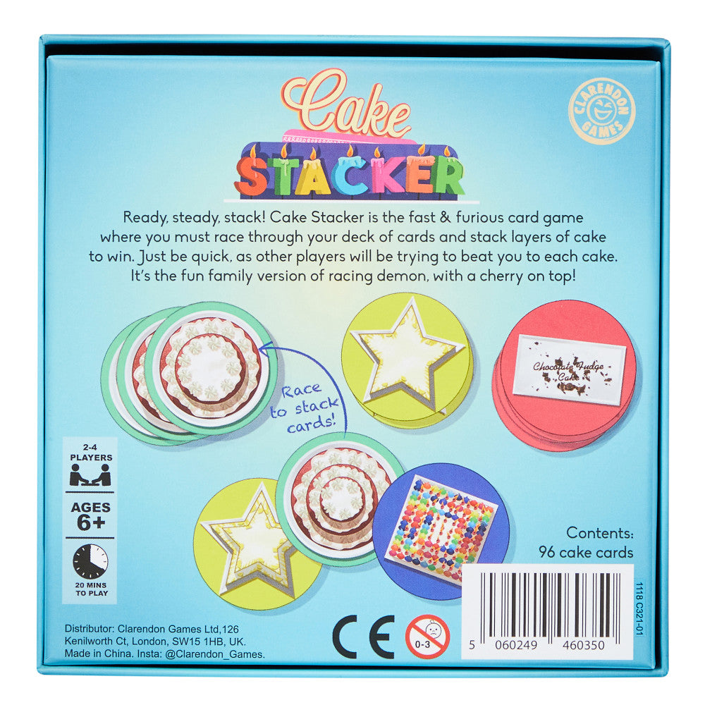 Cake Stacker - High-Speed Card Stacking Game – Toys