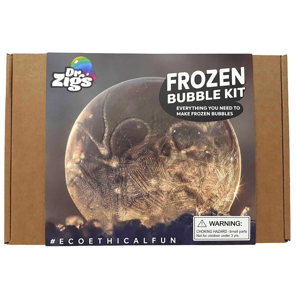 Dr Zigs Winter Magic Frozen Bubble Kit - Create Icy Bubbles, Ages 3+