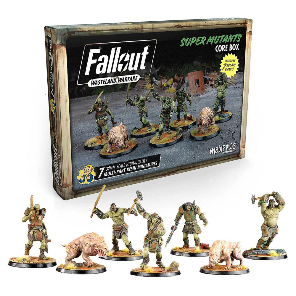 Fallout Wasteland Warfare: 32mm Super Mutants Core Box Set