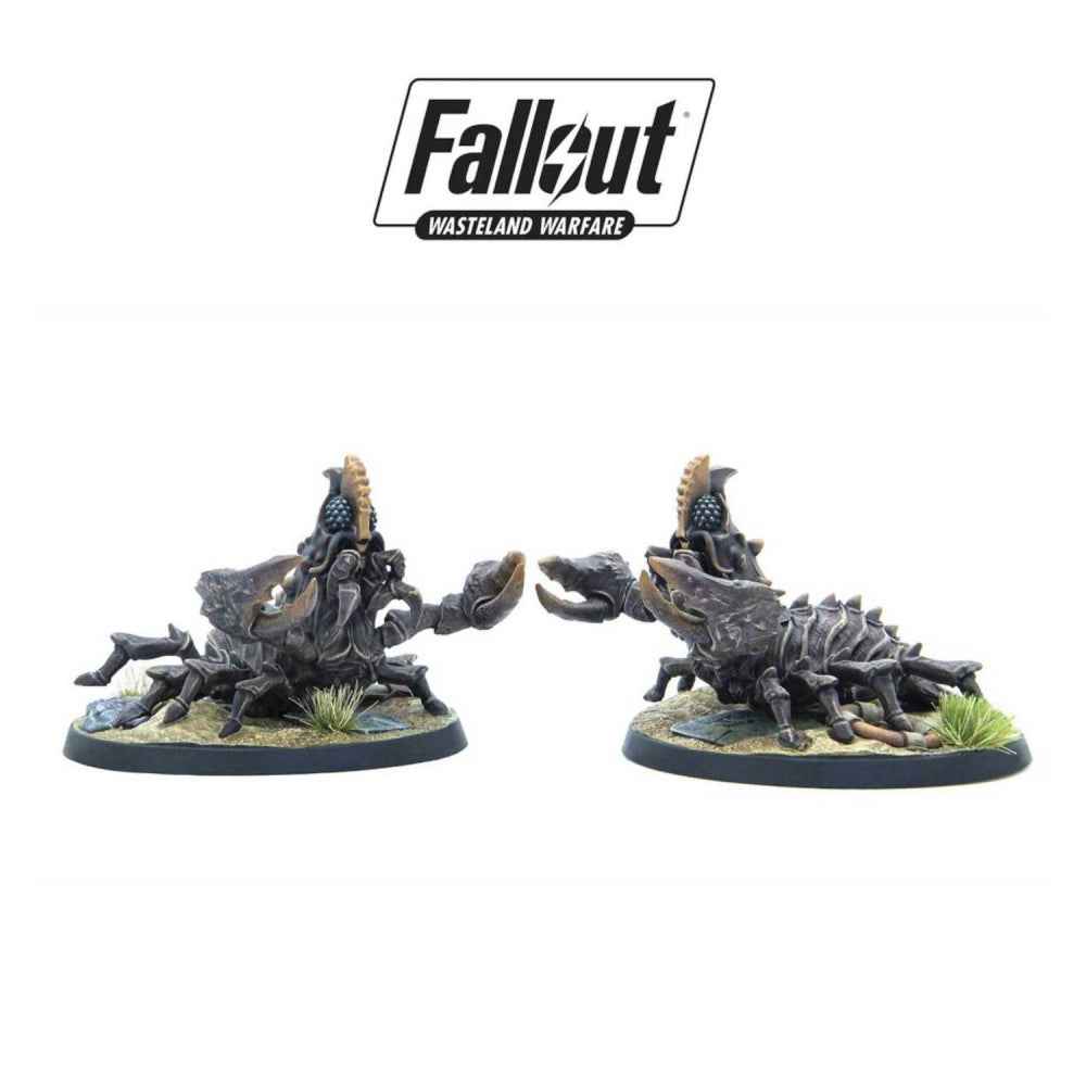 Fallout Wasteland Warfare - Mirelurk Hunters Resin Miniature Set