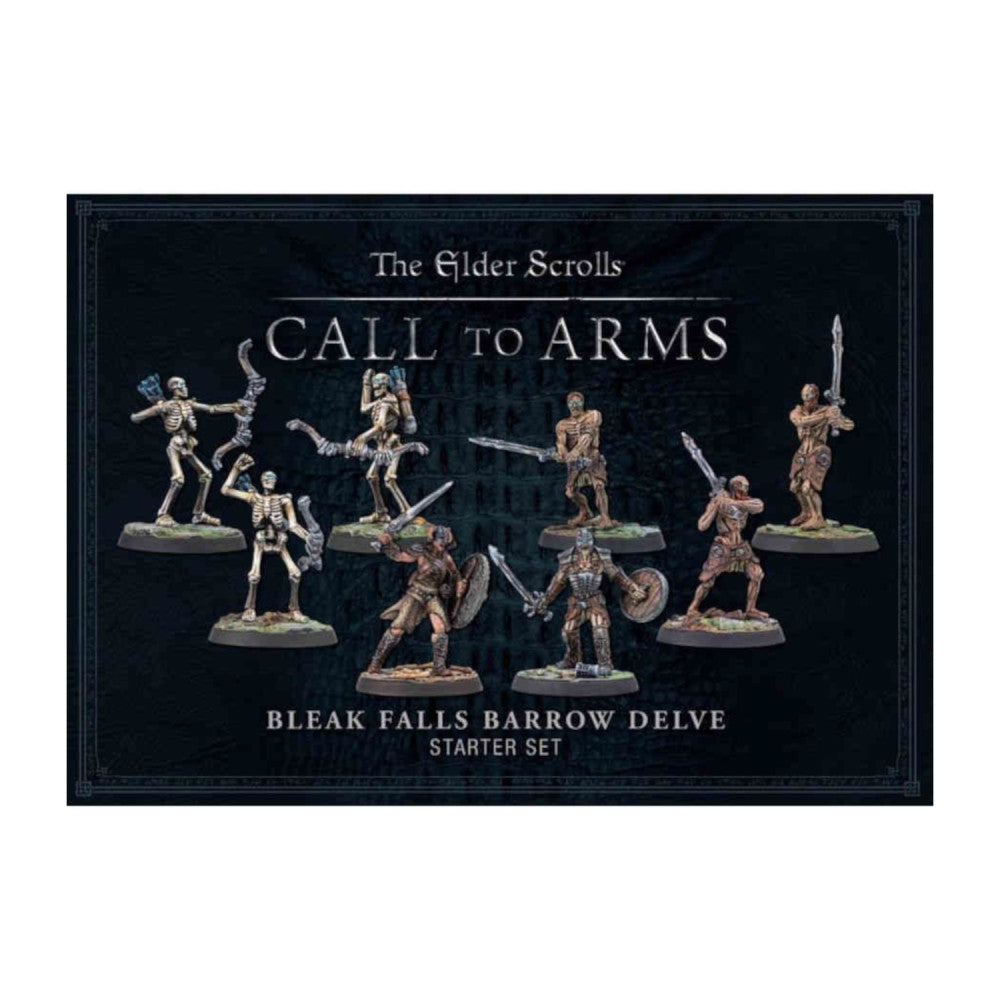 Elder Scrolls Call to Arms - Bleak Falls Barrow 32mm Miniature RPG Set