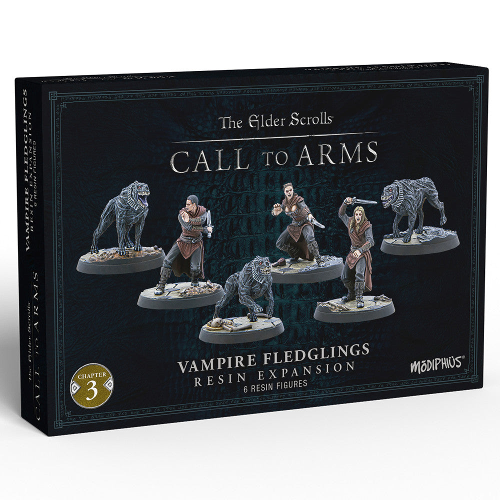 Modiphius The Elder Scrolls: Call to Arms 32mm Vampire Fledglings Miniature Set