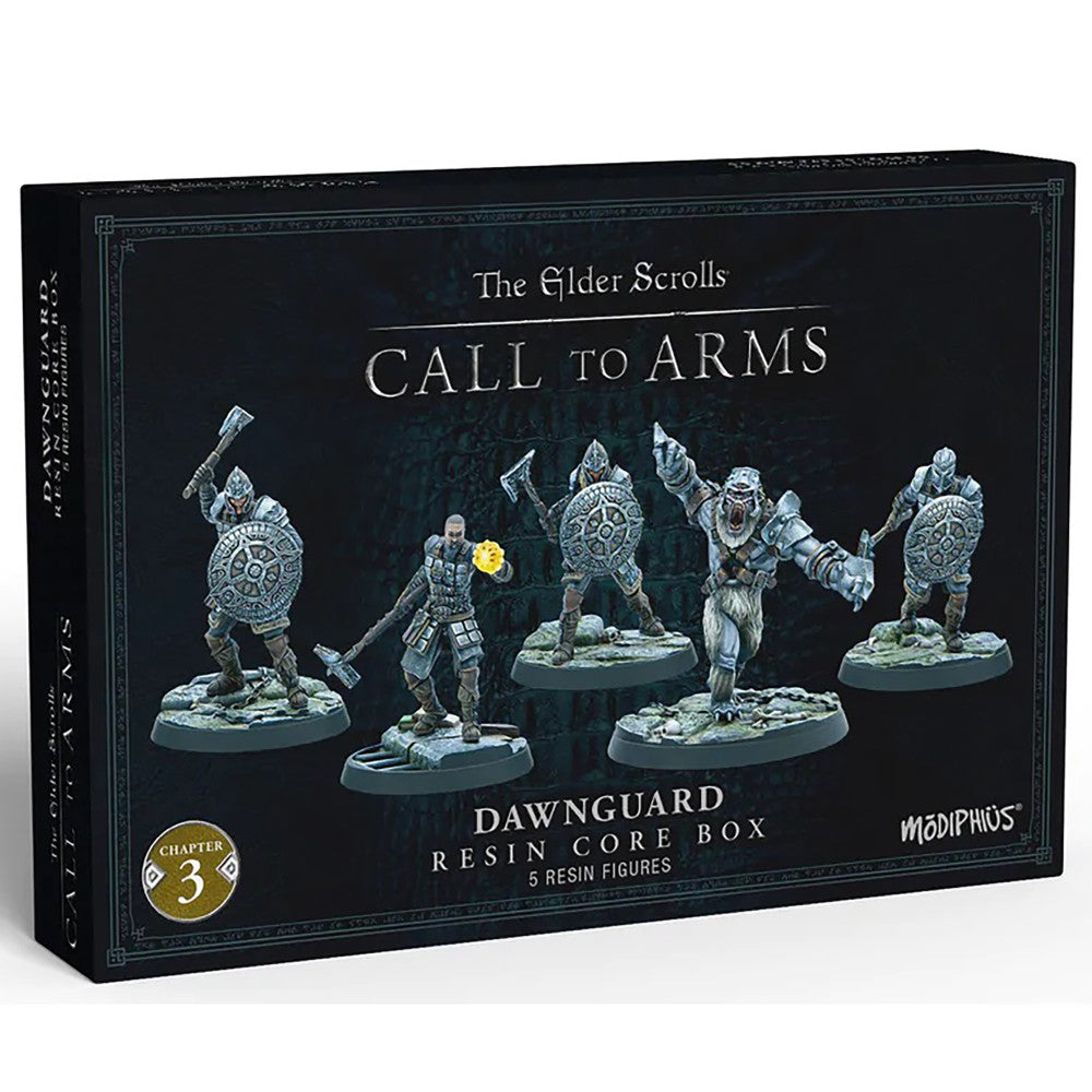 Bethesda The Elder Scrolls: Call to Arms - Dawnguard Core Set with 32mm Scale Miniatures