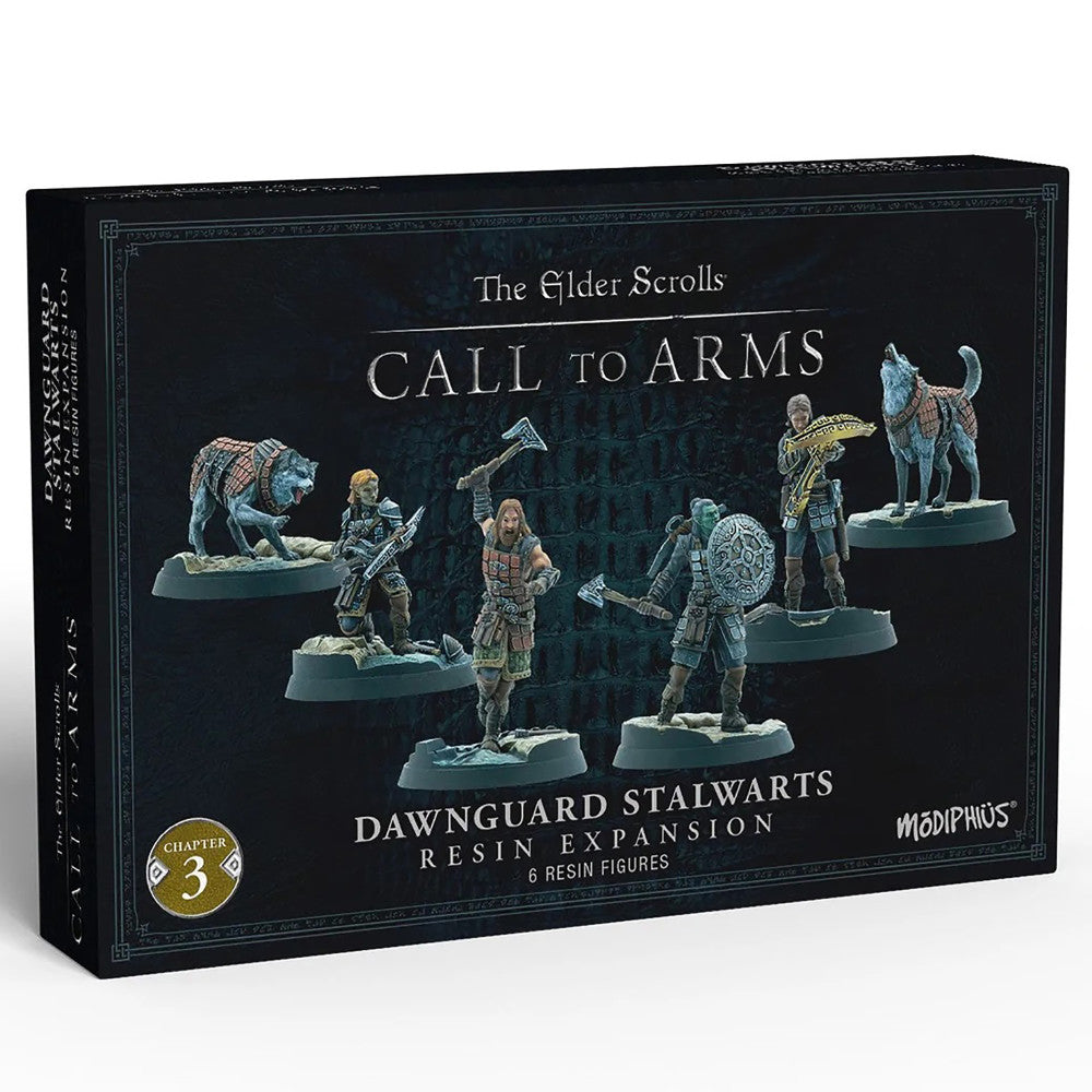 Bethesda The Elder Scrolls: Call to Arms - Dawnguard Stalwarts 32mm Miniature Figures