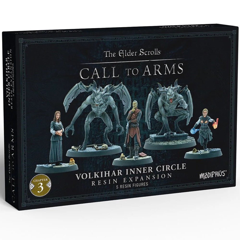 Bethesda The Elder Scrolls: Call to Arms - Volkihar Inner Circle 32mm Miniature Set