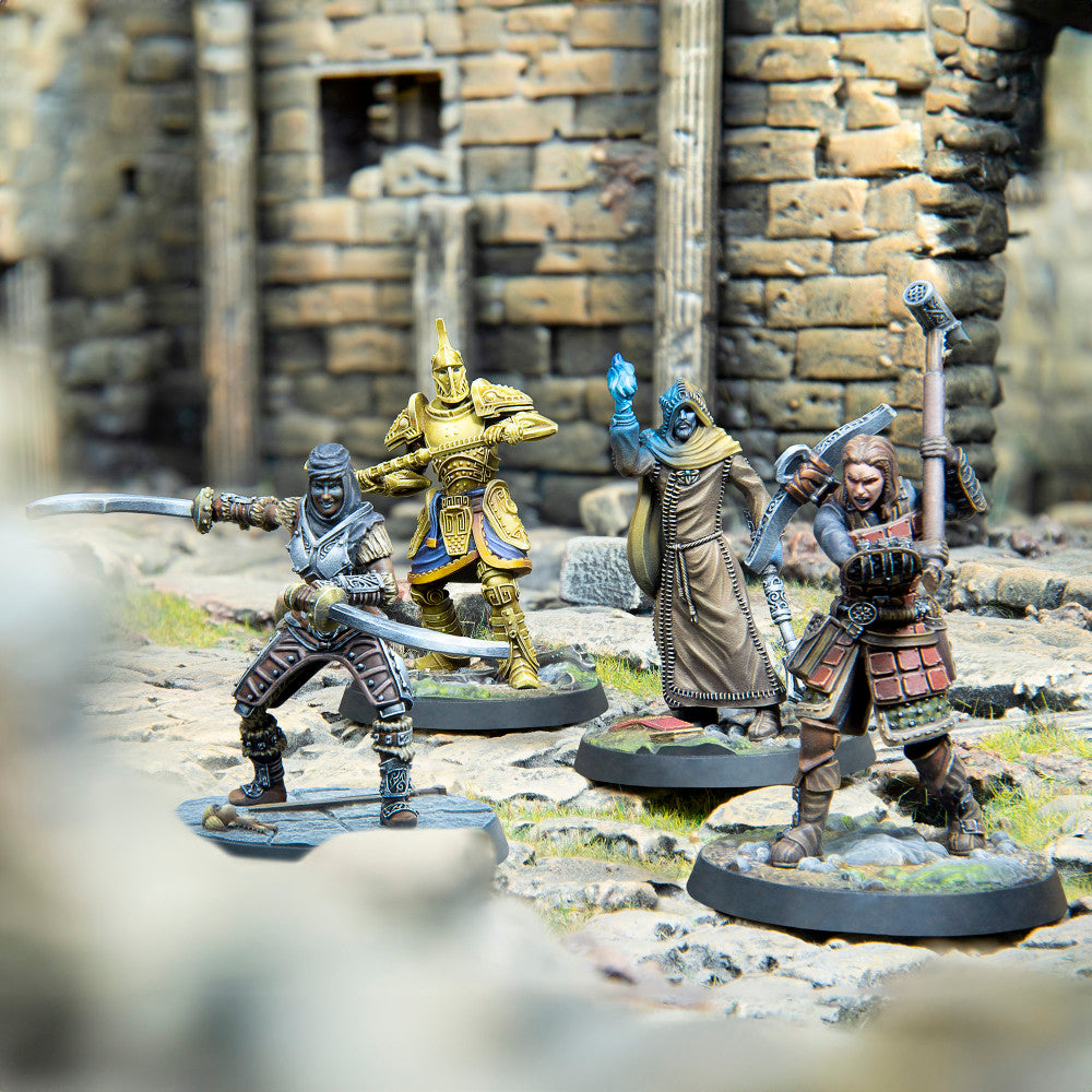 Modiphius Entertainment: The Elder Scrolls: Call to Arms - Adventurer Veterans RPG Miniatures