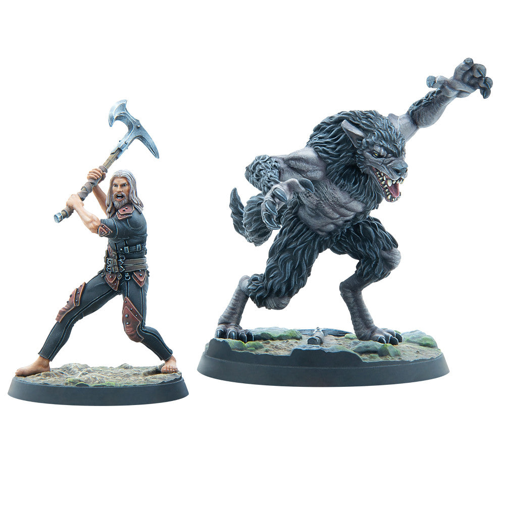 Modiphius Entertainment: The Elder Scrolls: Call to Arms - Arnbjorn, Dark Brotherhood Predator 2 Figures