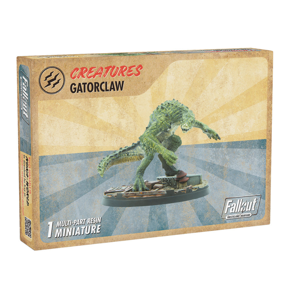 Modiphius Entertainment Fallout: Wasteland Warfare 32mm Gatorclaw Collectible Figure