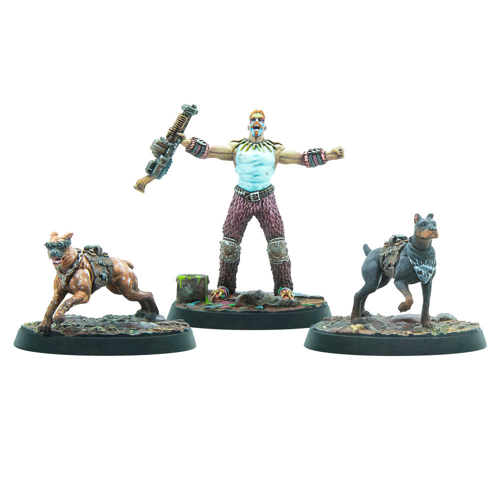 Modiphius Fallout: Wasteland Warfare 32mm Raiders Pack - Mason & Hounds