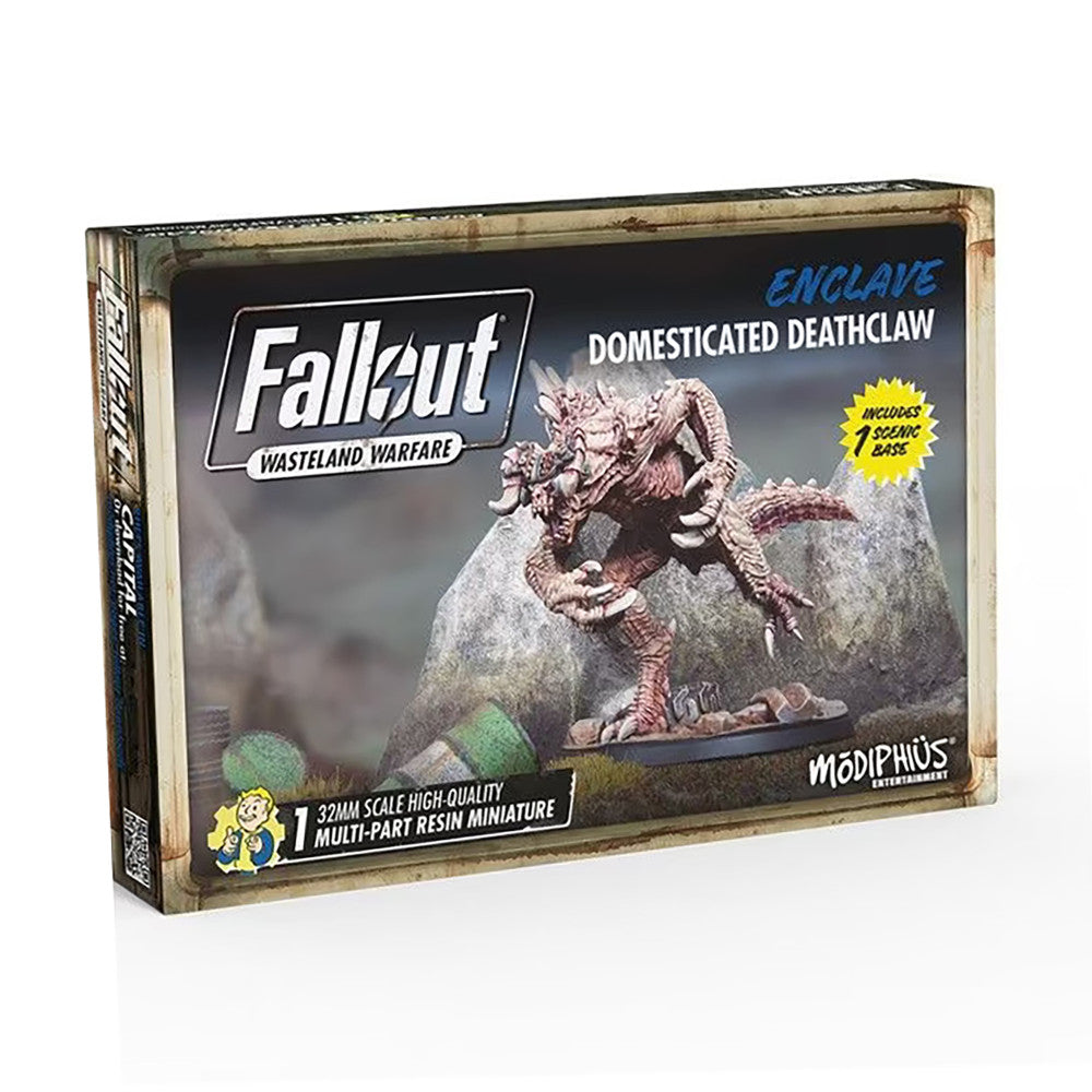 Fallout Wasteland Warfare 32mm Collectible Miniature - Enclave Domesticated Deathclaw