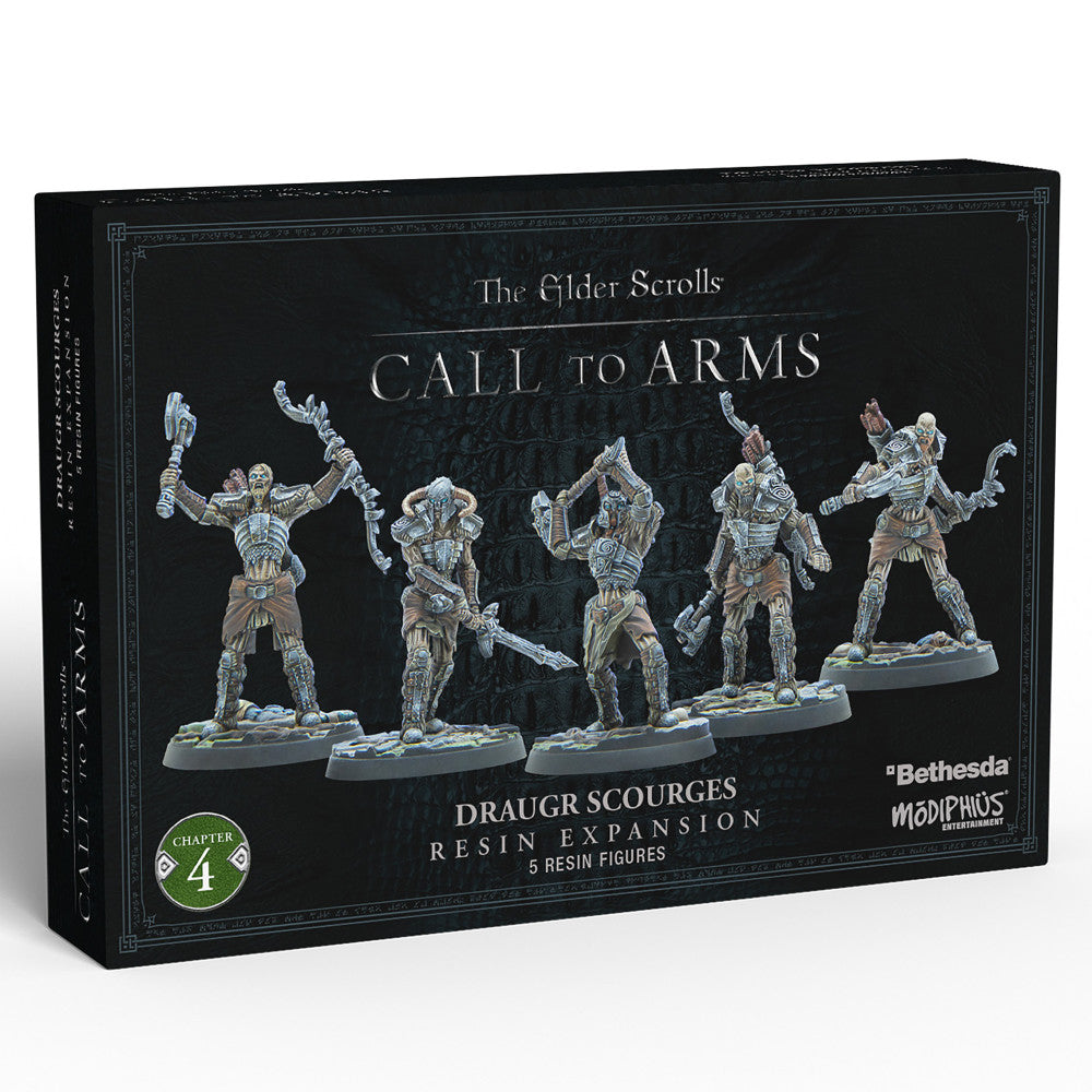 Modiphius The Elder Scrolls: Call to Arms 32mm Draugr Scourges Miniature Set