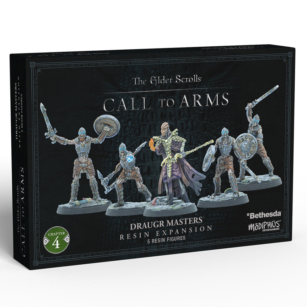 Modiphius The Elder Scrolls: Call to Arms 32mm Draugr Masters Miniature Set