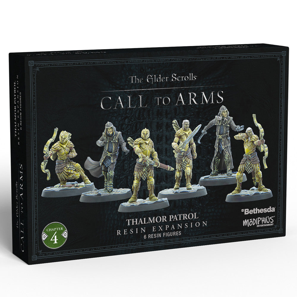 Modiphius The Elder Scrolls: Call to Arms 32mm Thalmor Patrol Miniature Set