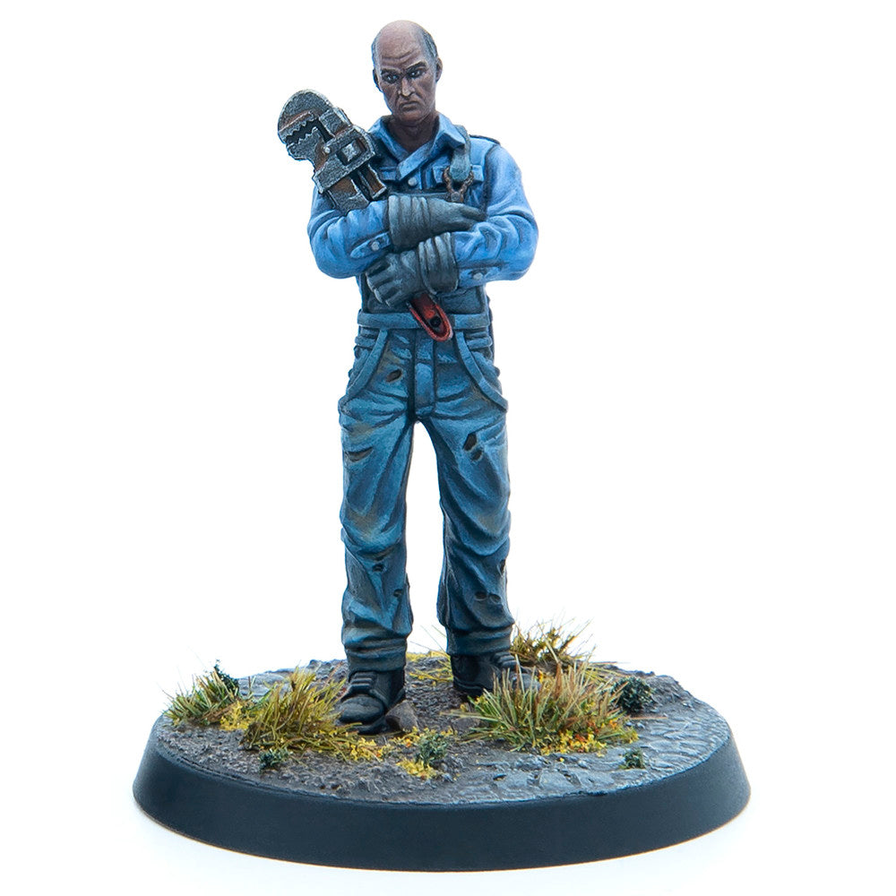 Modiphius Entertainment: Fallout: Miniatures - Survivors: Foundation Authority - 3 RPG Miniatures