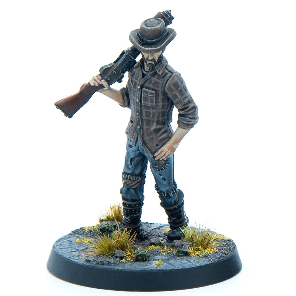 Modiphius Entertainment: Fallout: Miniatures - Survivors: Foundation Authority - 3 RPG Miniatures