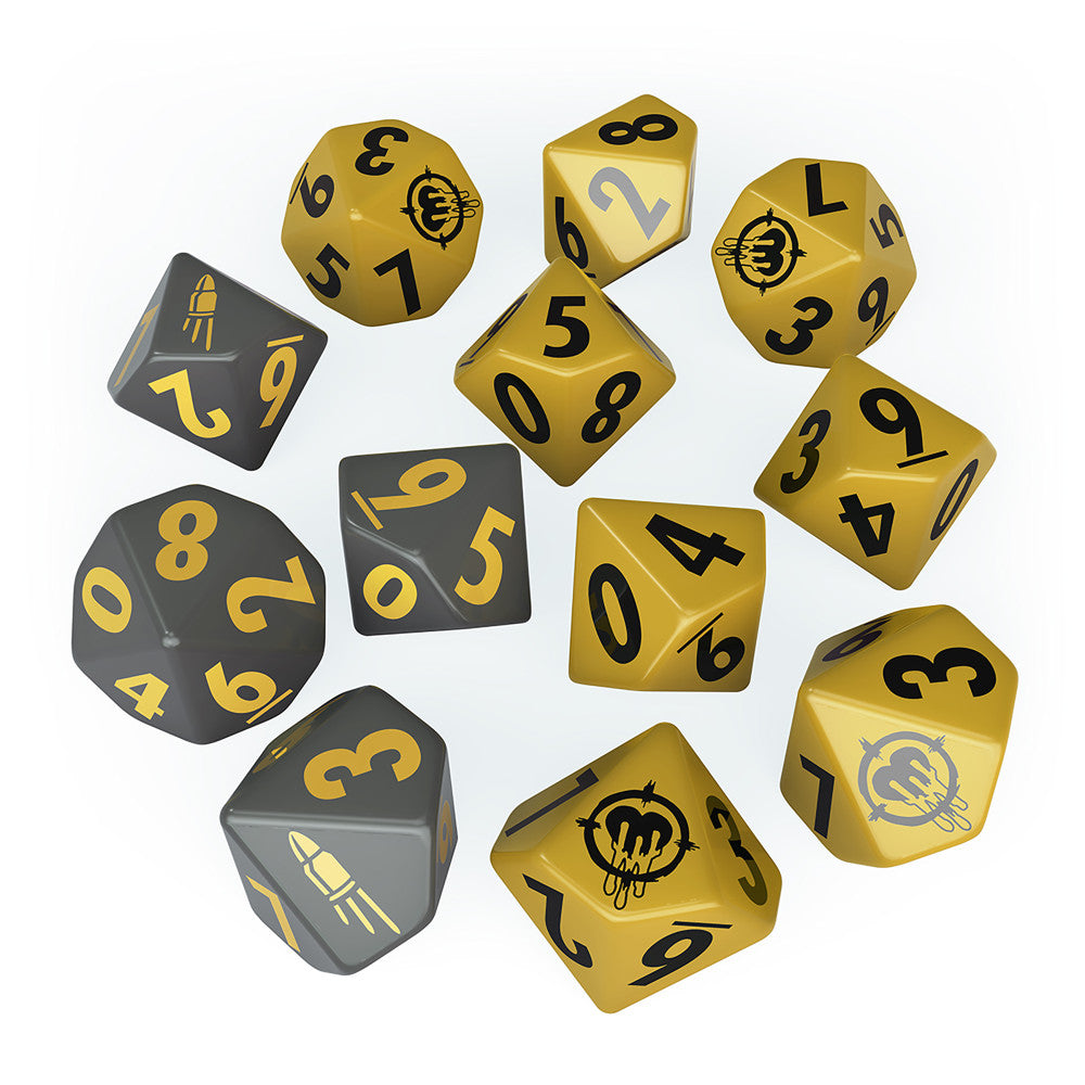 Modiphius Entertainment Fallout Factions: The Operators 12-Dice Set