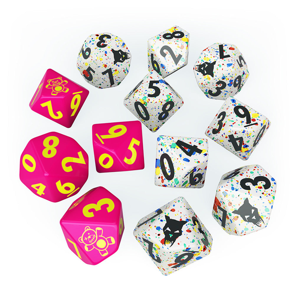 Modiphius Entertainment Fallout Factions: The Pack 12 Dice Set