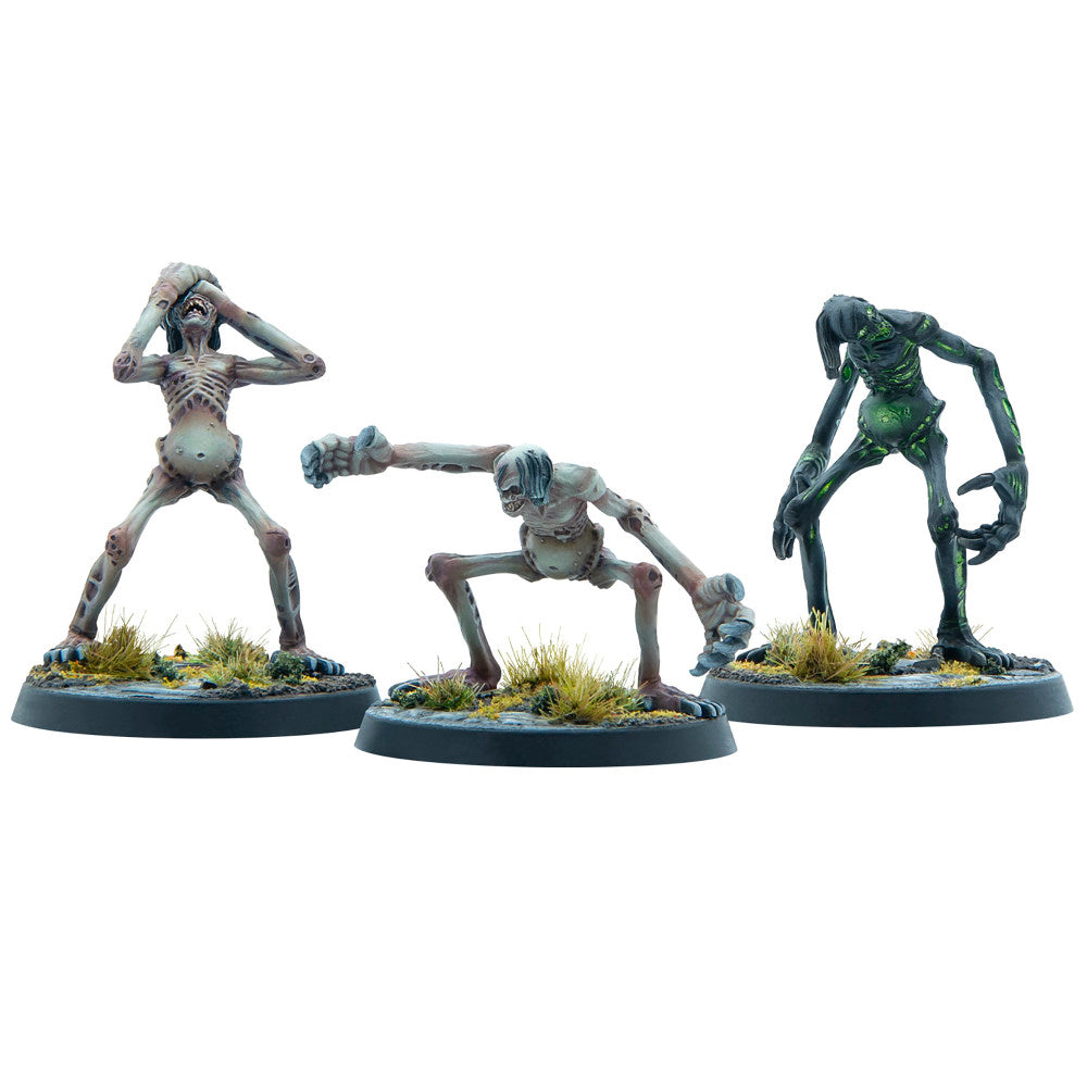 Modiphius Entertainment: Fallout: Miniatures - Cryptids: Wendigo Pack - 3 Resin Figures