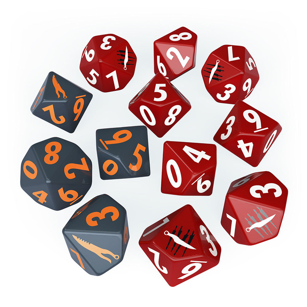 Modiphius Entertainment Fallout Factions: The Disciples 12-Dice Set