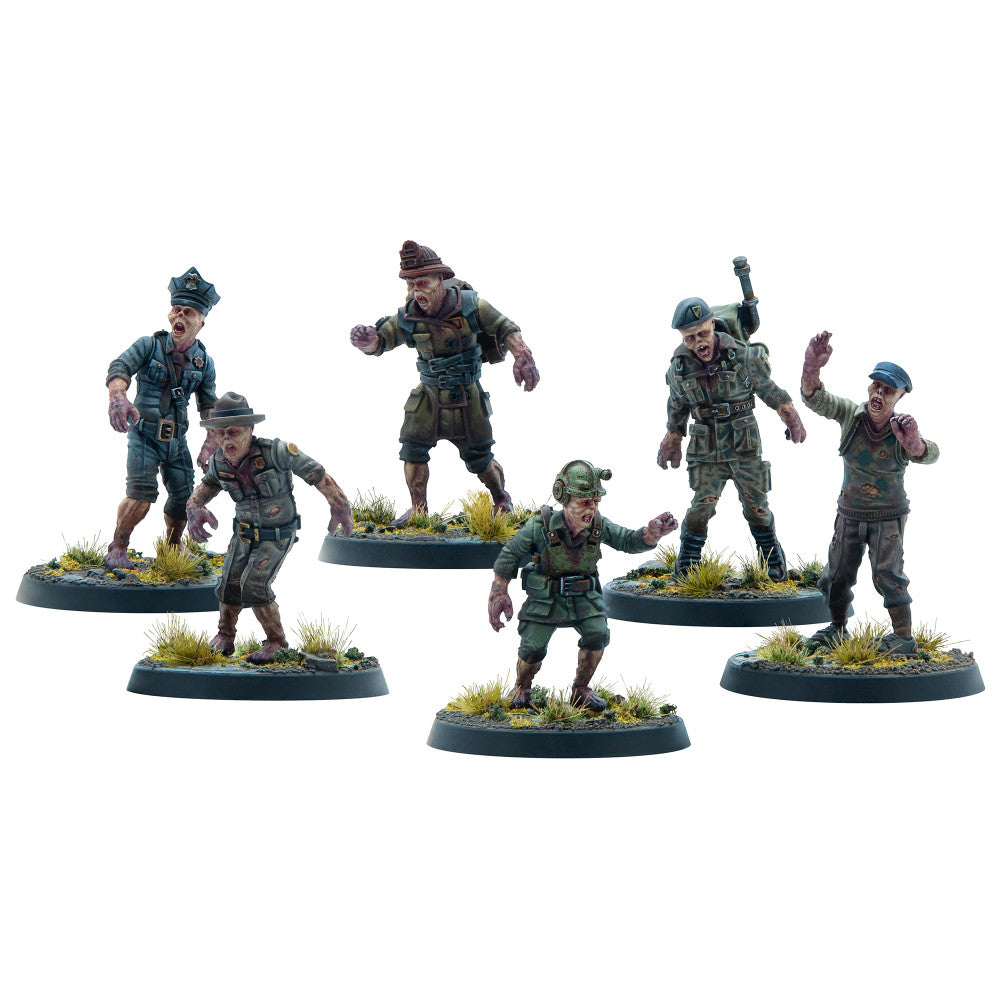 Modiphus Entertainment Fallout: Wasteland Warfare - 32mm Ghoulish Remnants Miniature Set