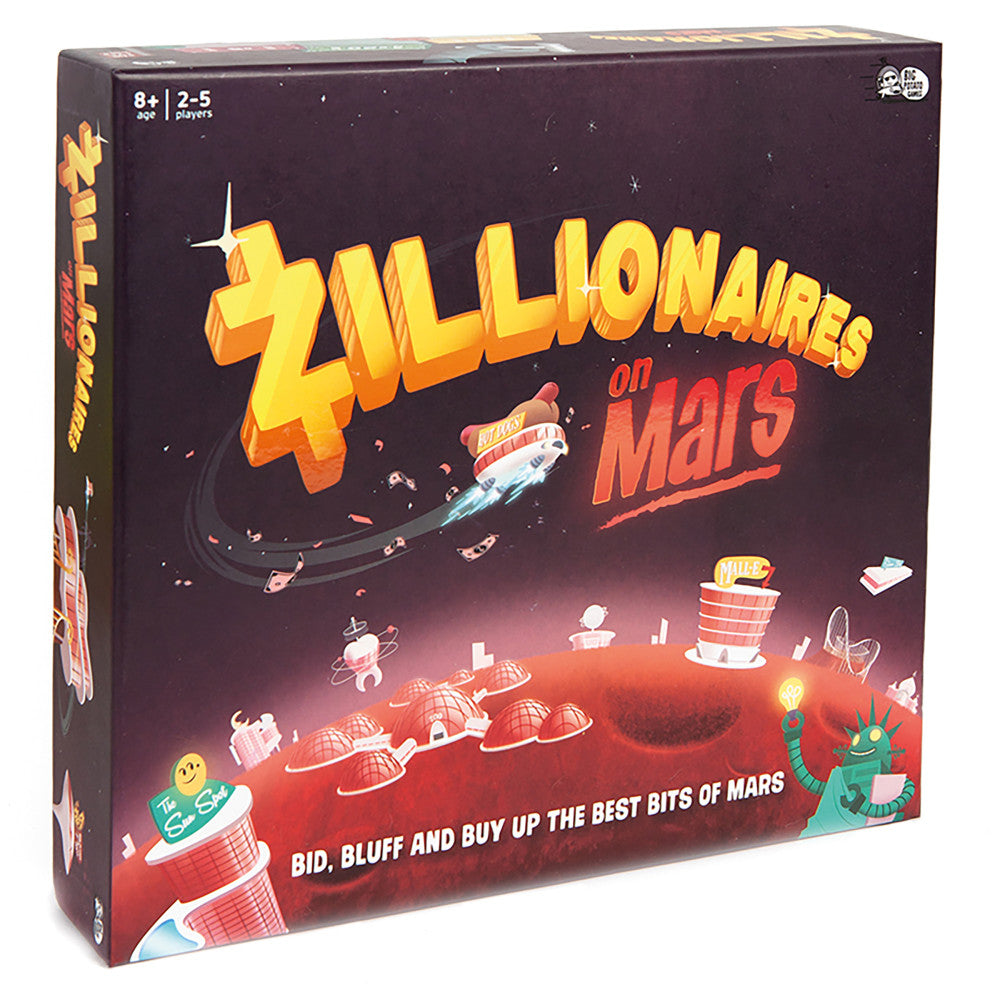 Zillionaires on Mars: Family Strategy Board Game by Big Potato Games