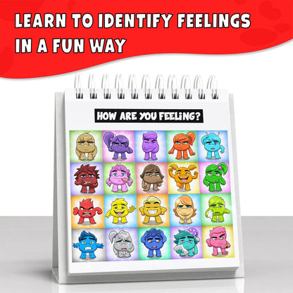 Lupash Games: Emotions Flipbook - Monsters, Ages 3+