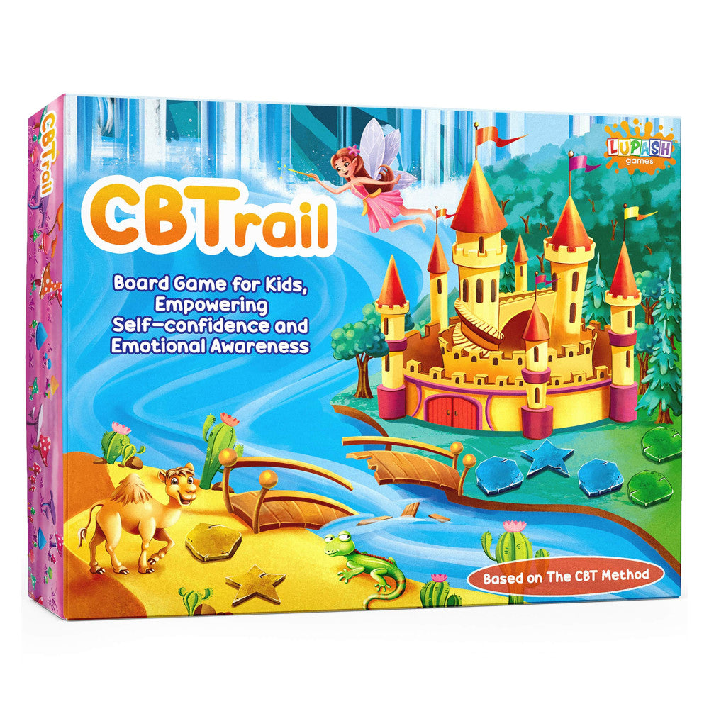 CBTrail Therapy Board Game by Lupash Games - Educational Play for Kids Age 7+