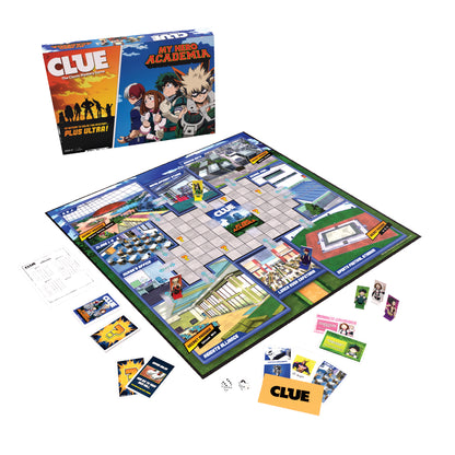 My Hero Academia CLUE Board Game