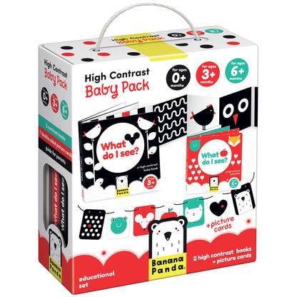 Banana Panda High Contrast Baby Pack ‚Äì Visual and Cognitive Development Set