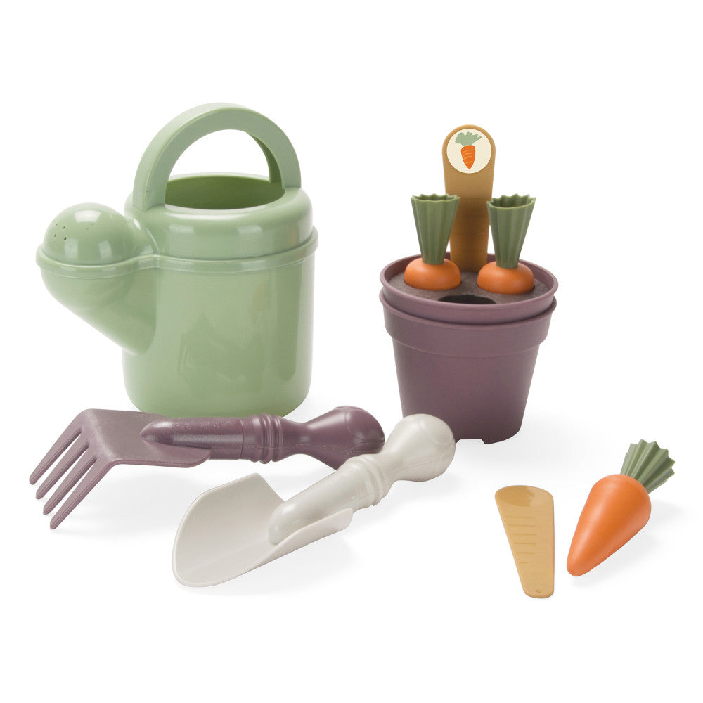 Dantoy: Green Garden - Planting Set - 11pcs, Gardening & Food Playset, Toddlers Ages 2+