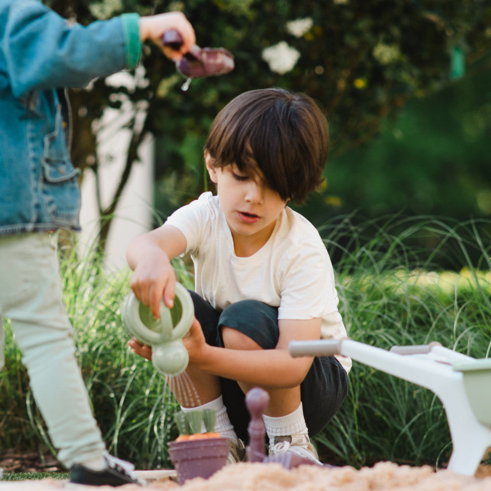 Dantoy: Green Garden - Planting Set - 11pcs, Gardening & Food Playset, Toddlers Ages 2+