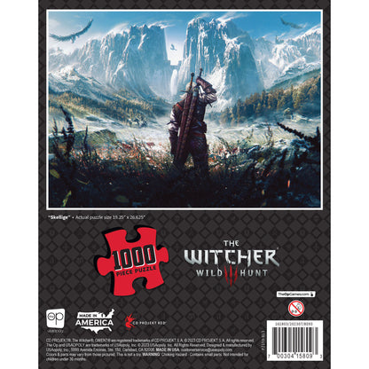 USAopoly The Witcher Skellige Jigsaw Puzzle - 1000 pc