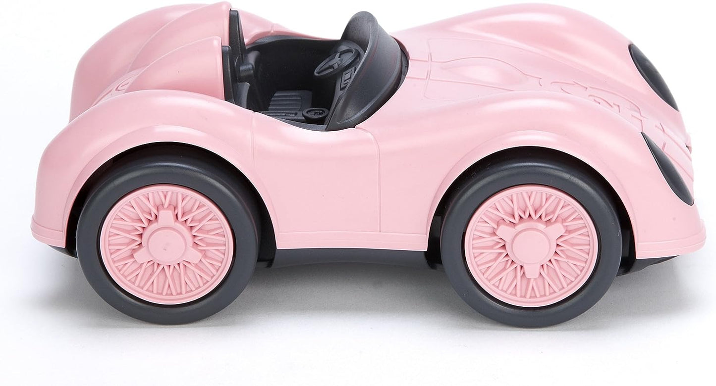 Green Toys Eco-Friendly Pink Race Car Vehicle for Toddlers