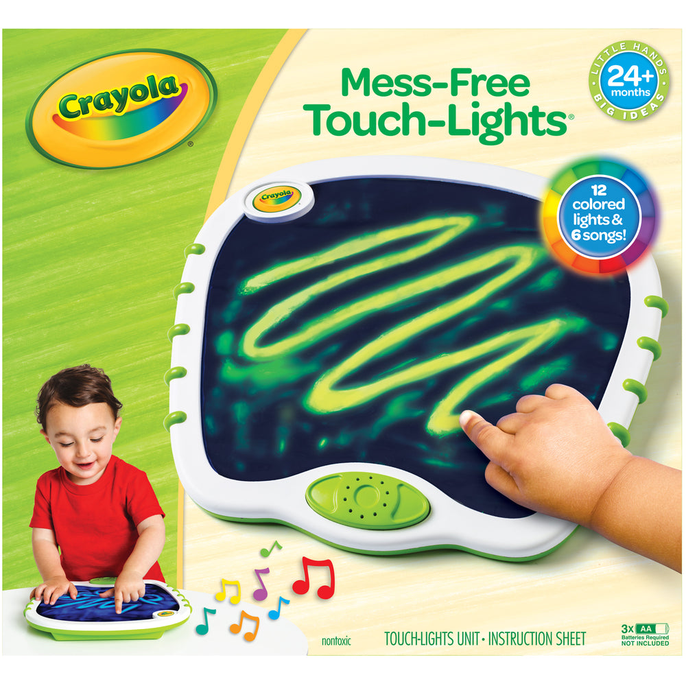 Crayola My First Mess-Free Touch Lights Portable Doodle Board