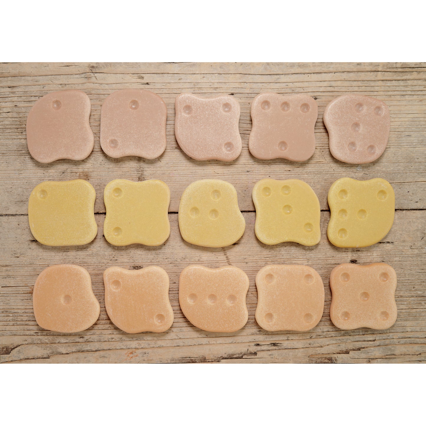 Yellow Door Tactile Array Stones - Sensory Counting Toy - Multicolor