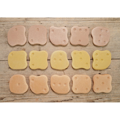 Yellow Door Tactile Array Stones - Sensory Counting Toy - Multicolor