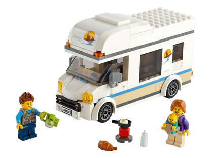 LEGO City Holiday Camper Van 60283 Building Kit - 190 Pieces