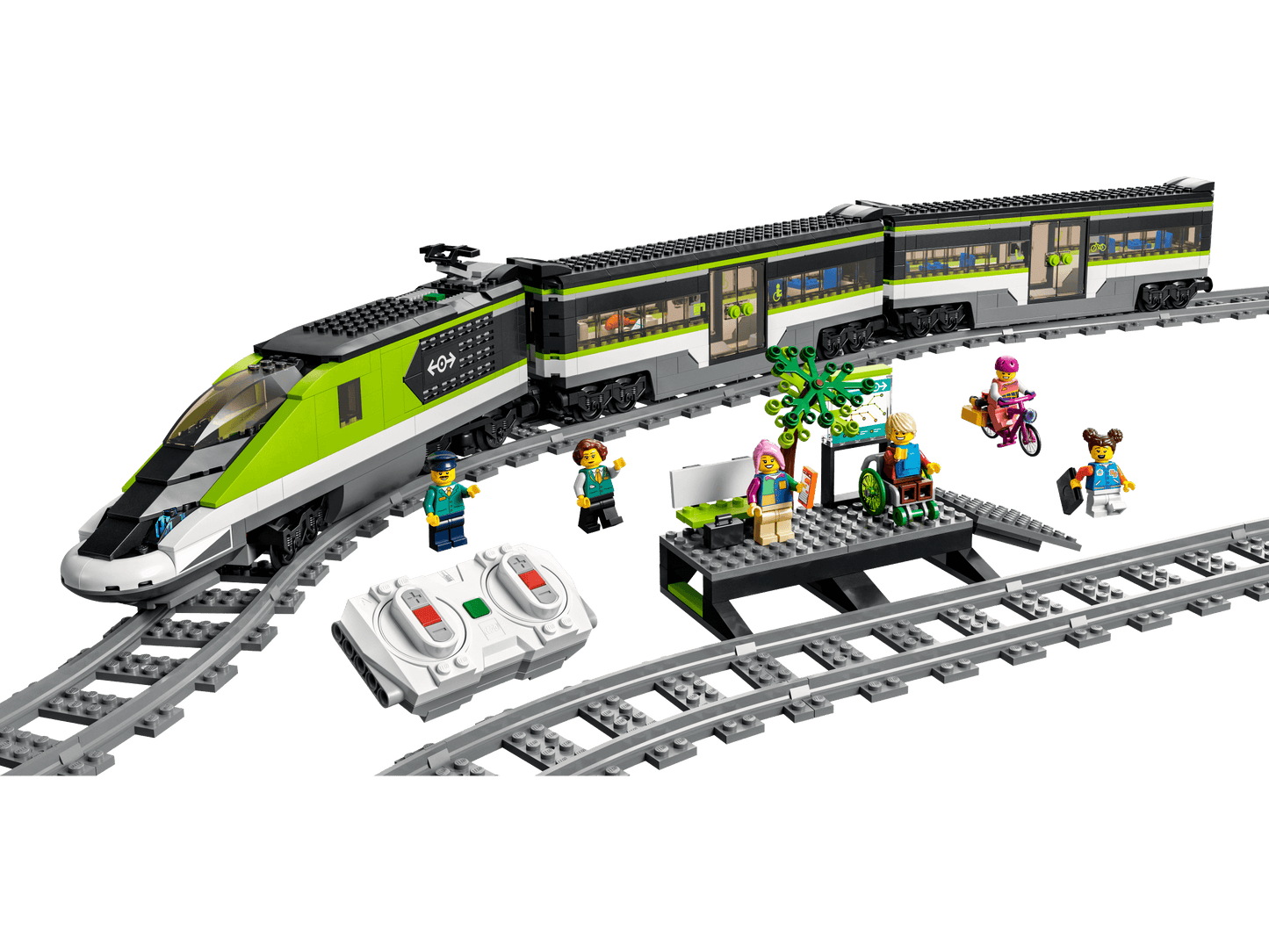 LEGO City Express Passenger Train 60337 Building Kit - 764 Pieces