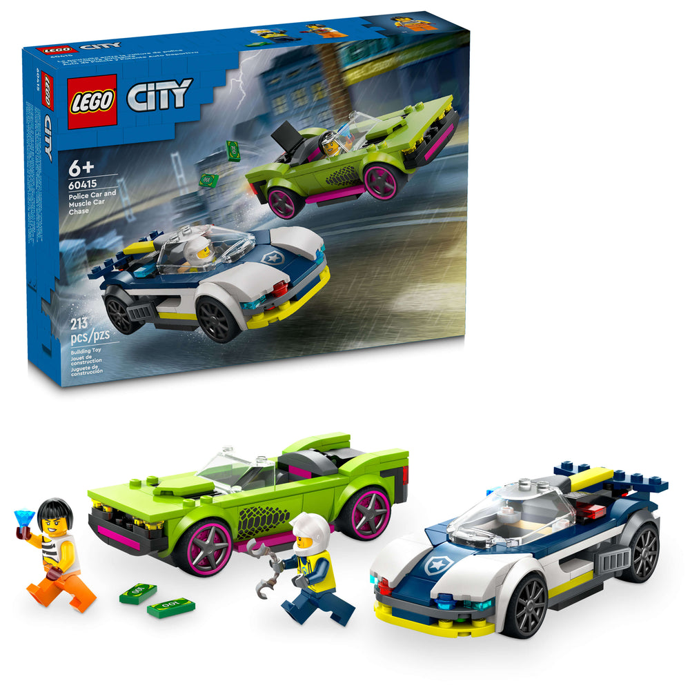 LEGO City Police Car and Muscle Car Chase Set 60415