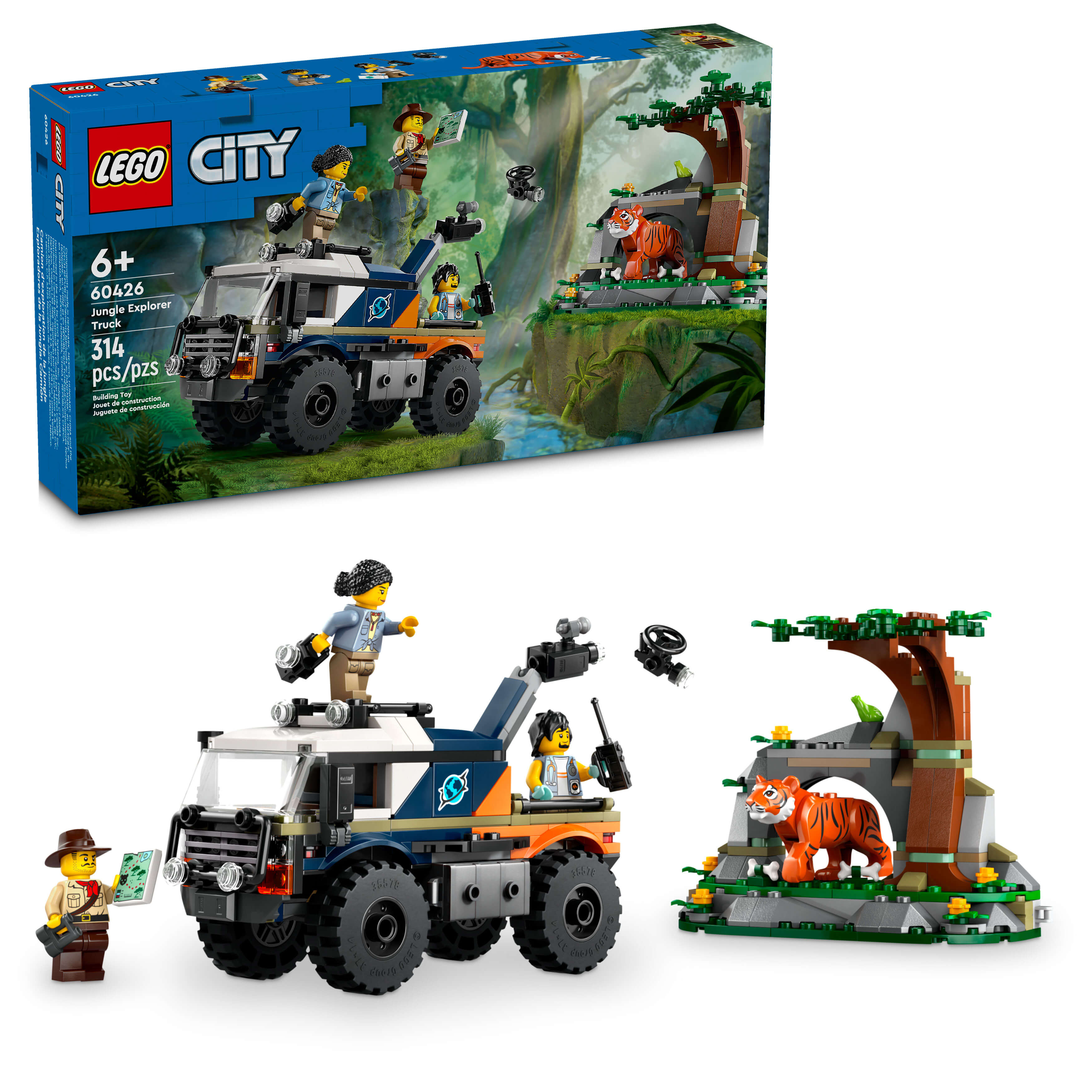 LEGO City Jungle Explorer Off Road Truck Toy 60426 Toys R Us