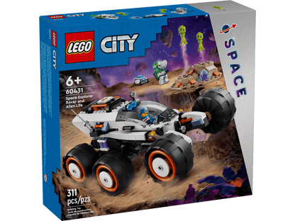 LEGO City Space Explorer Rover and Alien Life 60431