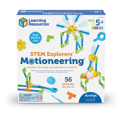 Learning Resources STEM Explorers Motioneering - Build & Learn Kit