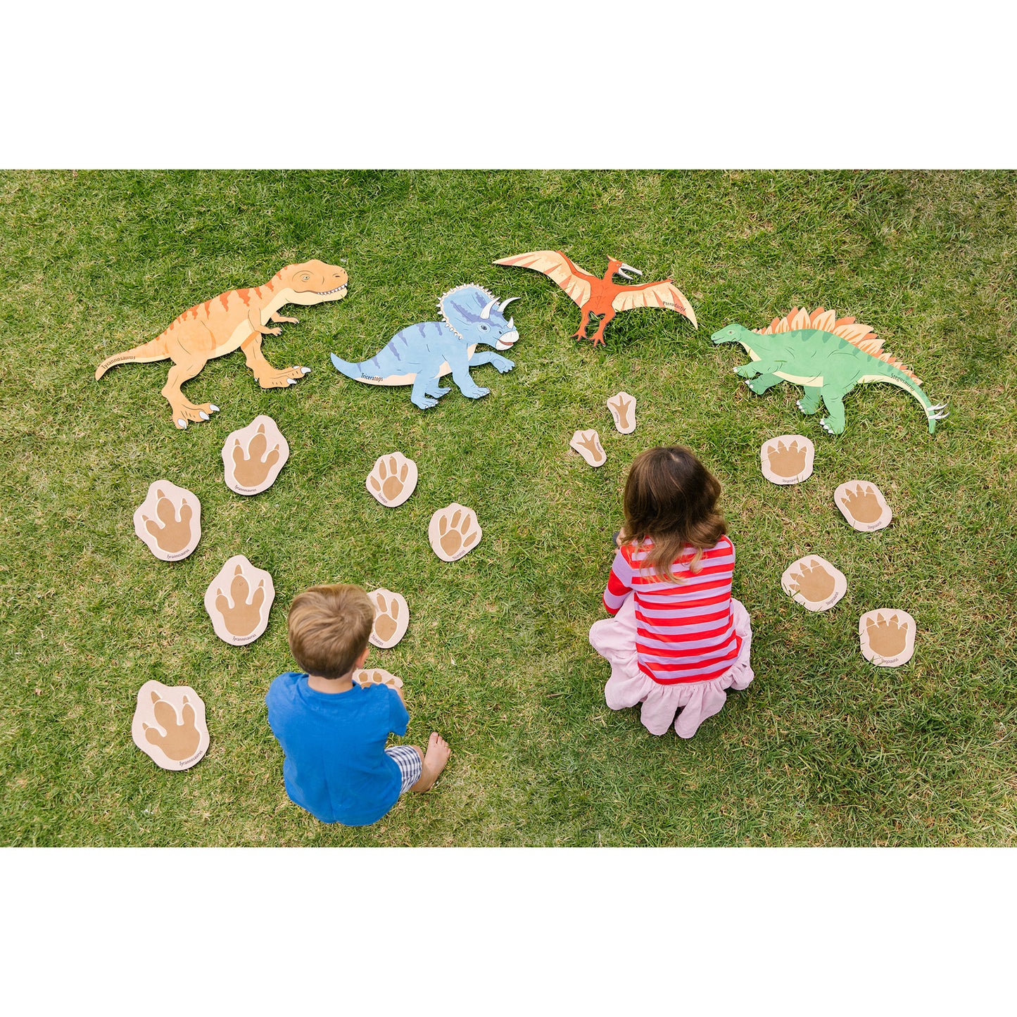 The Freckled Frog Dinosaur Adventure Play Mats for Kids