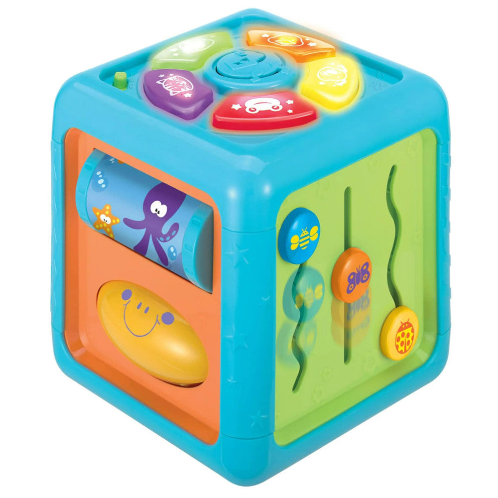 Brilliant Beginnings: Baby Activity Cube - Lights & Sounds Toy