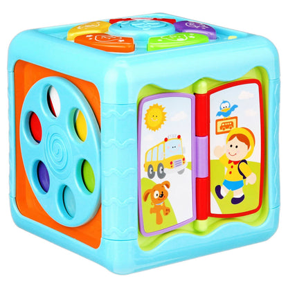 Brilliant Beginnings: Baby Activity Cube - Lights & Sounds Toy