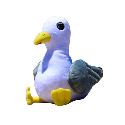 Shore Buddies Stephen Seagull 12 inch Interactive Plush Toy with Authentic Sounds