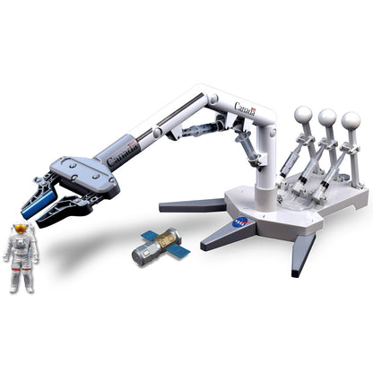 NASA Future Explorers: Canadarm Robot Arm Mobility System - 108pc Build & Learn, Ages 8+