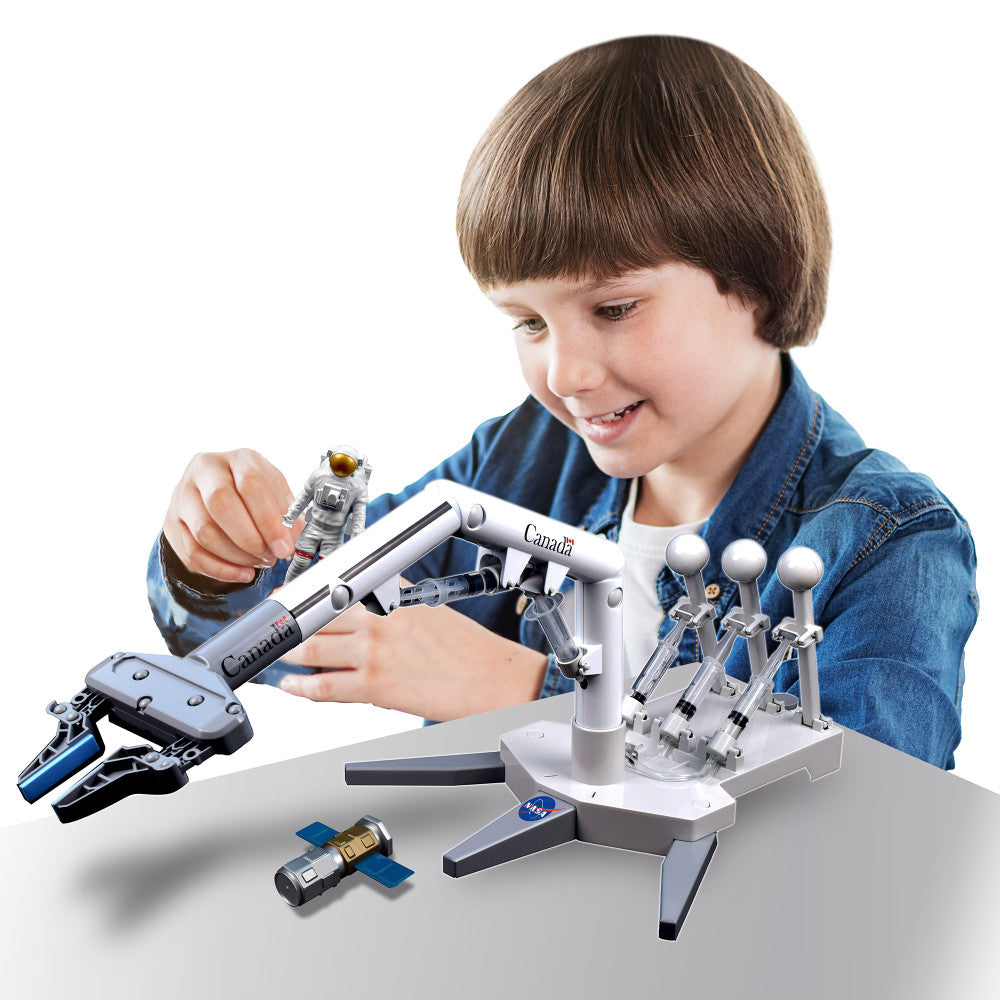 NASA Future Explorers: Canadarm Robot Arm Mobility System - 108pc Build & Learn, Ages 8+